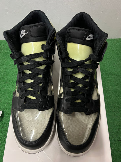 Nike dunk high clear X comme Des garçons CDG size 11men/12.5women
