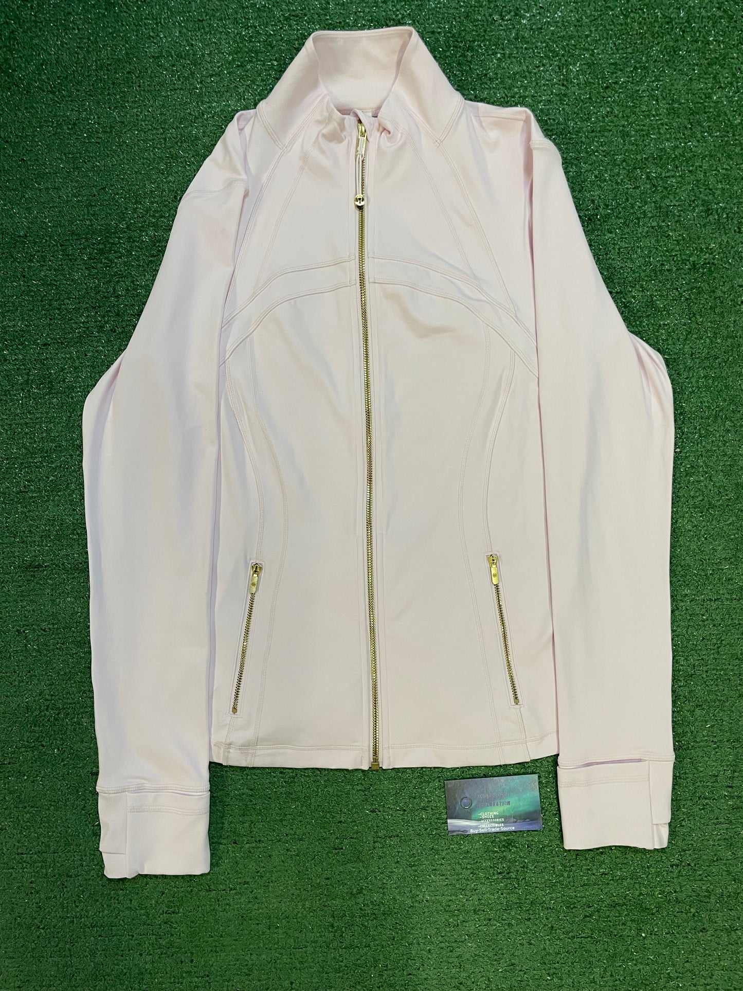 Lululemon Define Nulu pink haze / rose gold Jacket