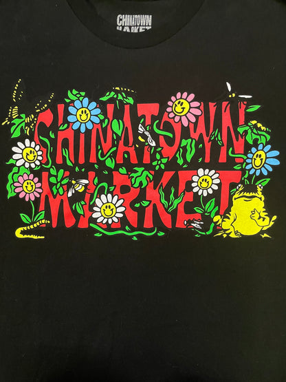 Chinatown market floral garden tee