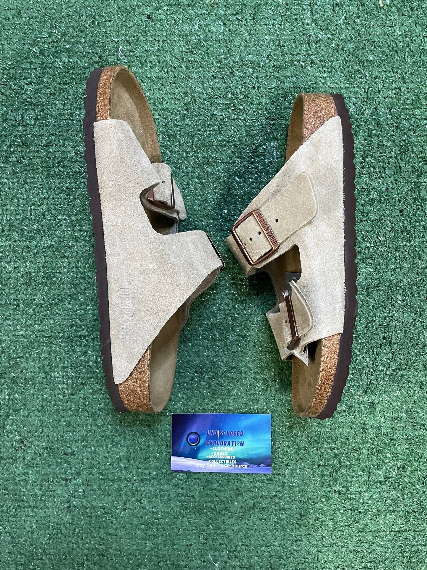 Birkenstock Arizona taupe suede