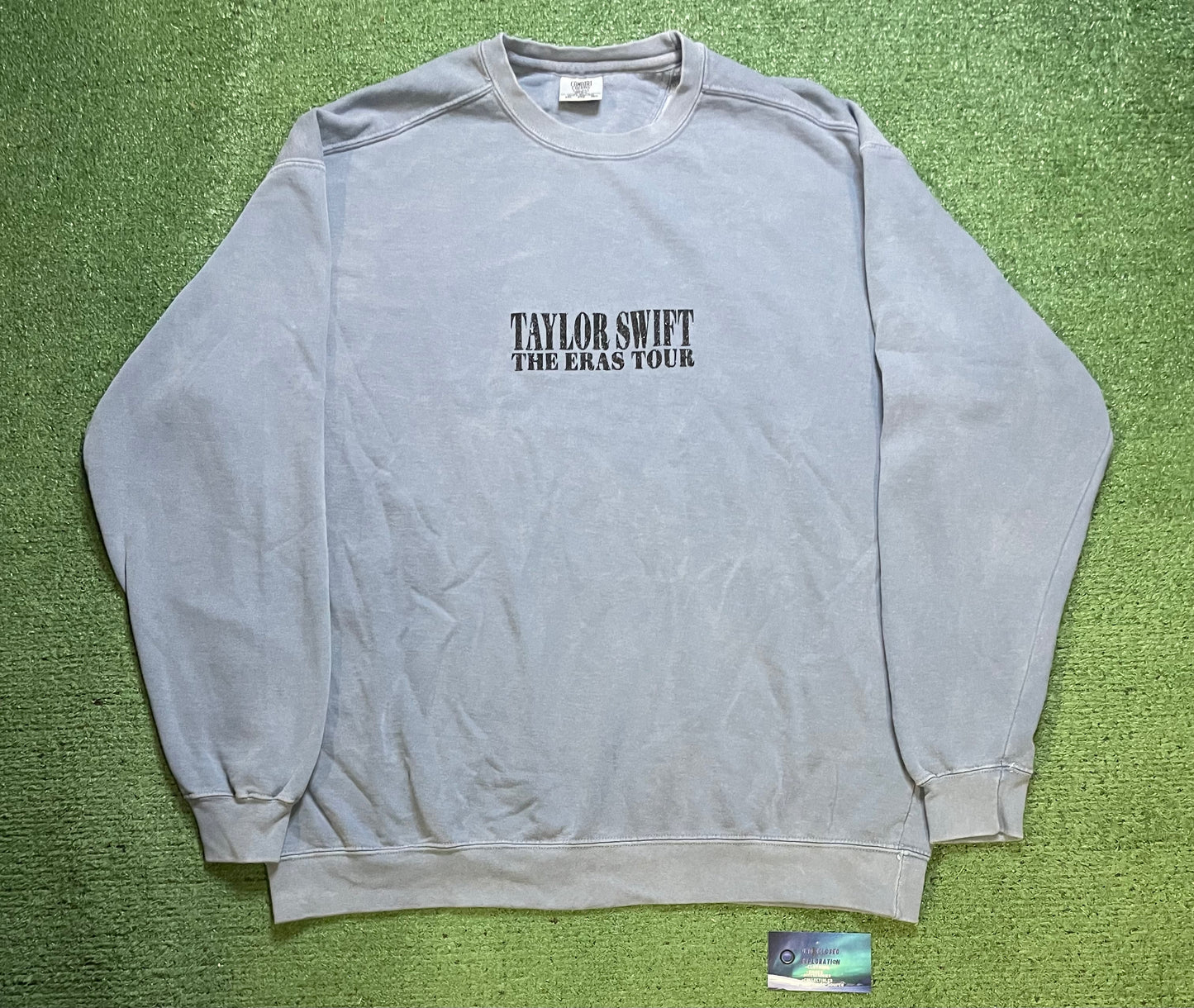 Taylor Swift The Eras Tour blue crewneck