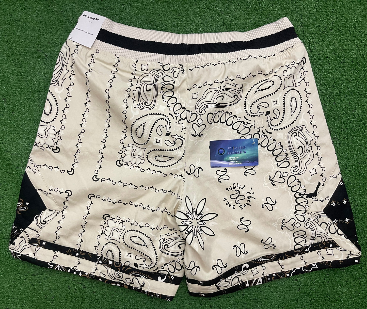 Travis Scott Jordan Orewood Paisley Shorts