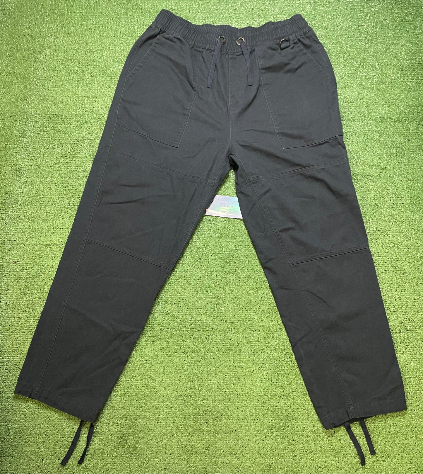 Jiberish straight leg navy pants