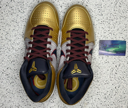Nike Kobe 4 Gold Medal 11.5 Men/13 Women “Preowned”