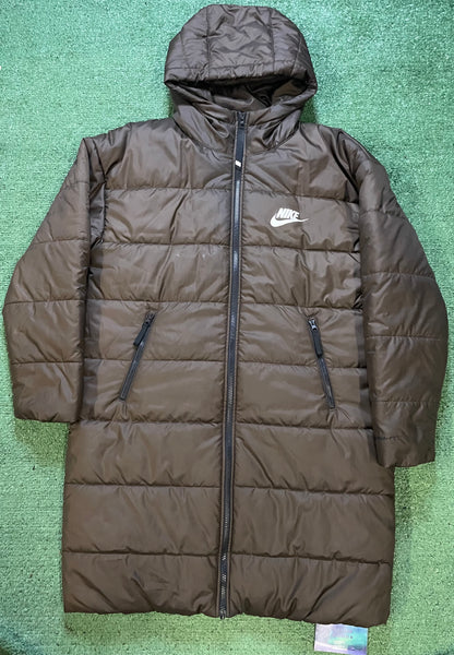 Nike brown Quilted Parka