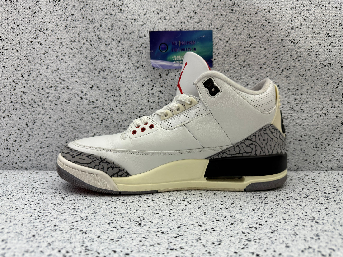 Jordan 3 White Cement Reimagined 8 Men/9.5 Women “Preowned”