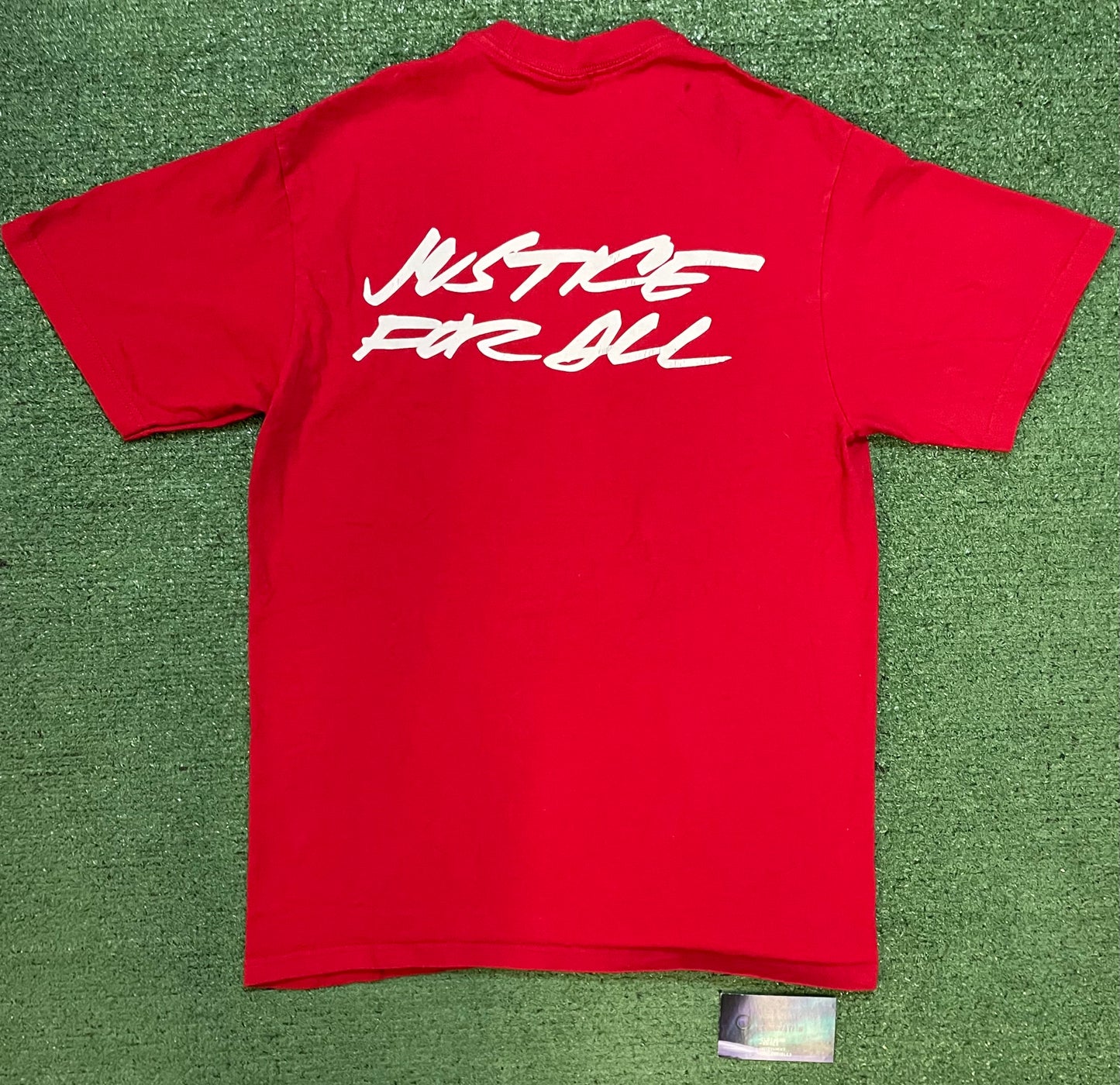 Supreme red futura tee
