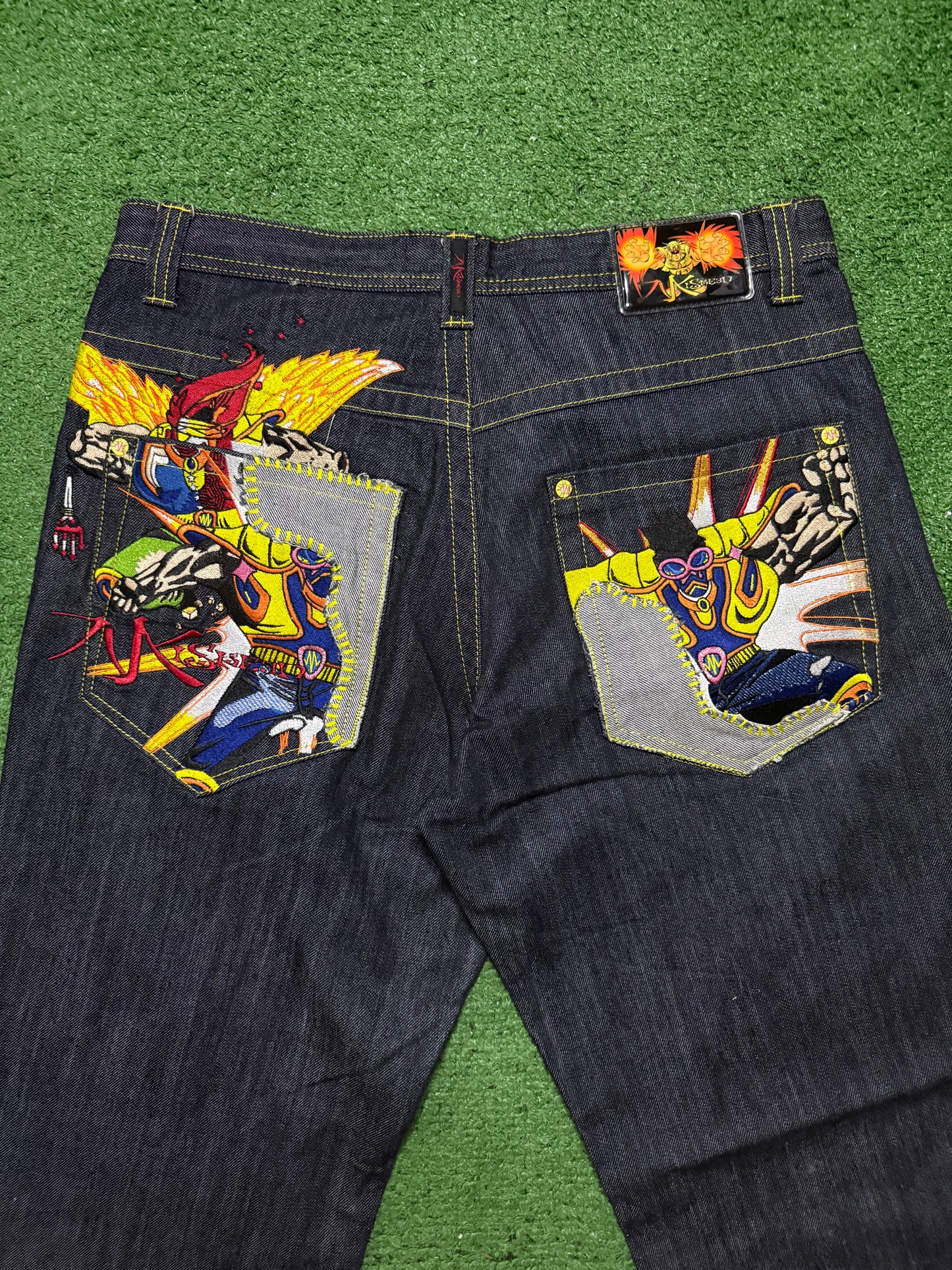 Vintage Miskeen Jeans Comic