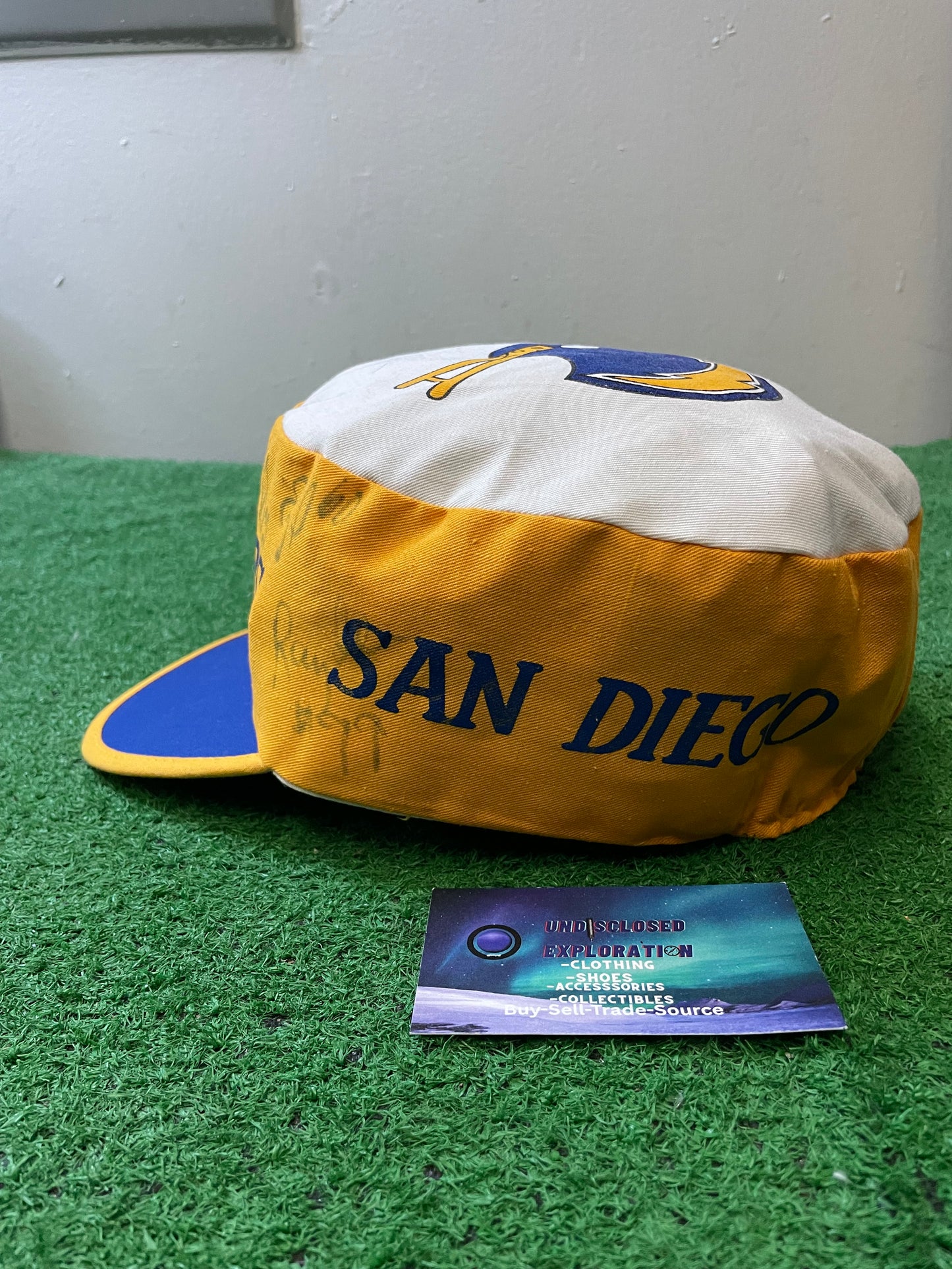 Vintage 1980s San Diego Chargers NFL painters hat