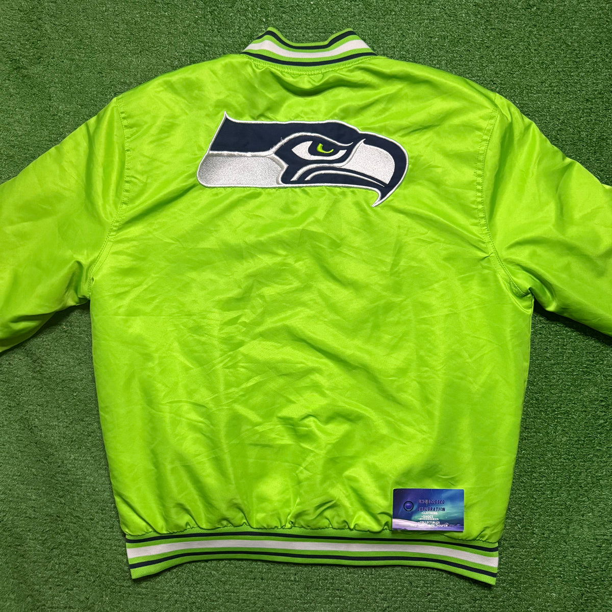 Seattle Seahawks Satin Jacket