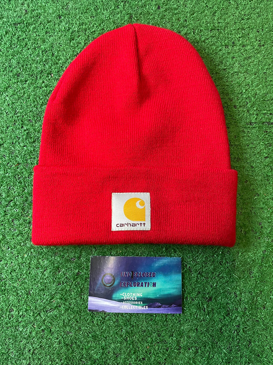 Carhartt red beanie