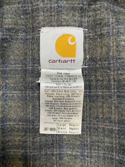 Vintage Carhartt moss green Detroit jacket vest