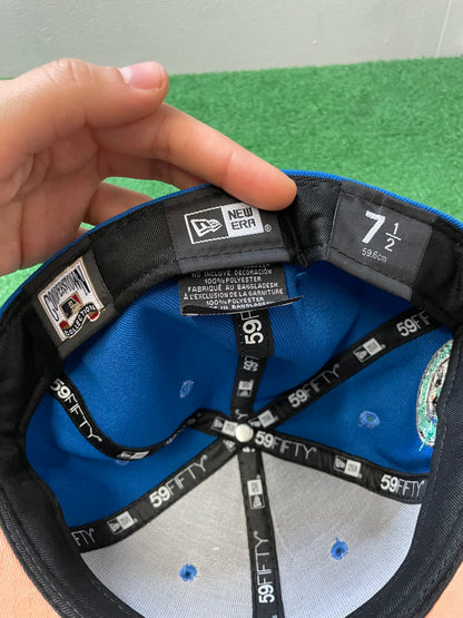 Seattle Mariners blue and teal 30th anniversary new era  fitted  hat