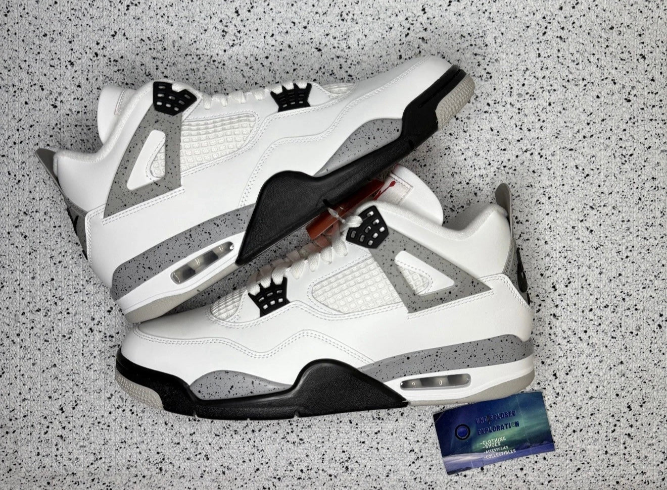 Jordan 4 White Cement