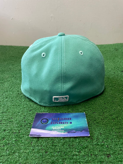 Seattle Mariners mint new era fitted hat