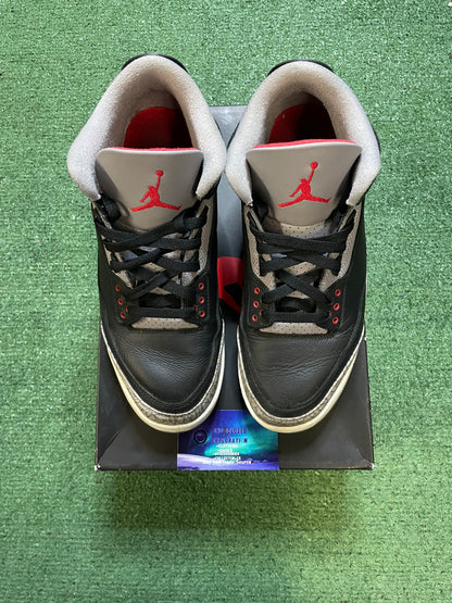 Air Jordan 3 black cement 2024 size 10men/11.5women
