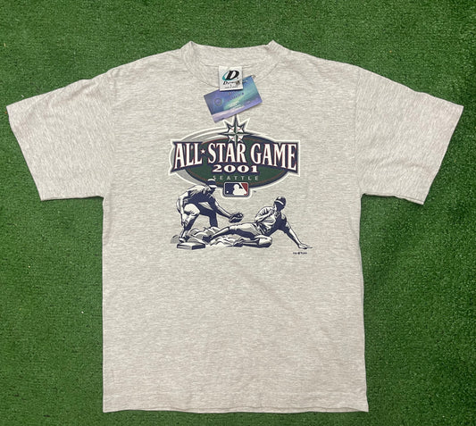 Vintage Seattle Mariners MLB All Star 2001 Shirt