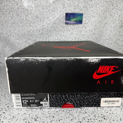 Jordan 3 White Cement Reimagined 12.5 Men “Preowned”