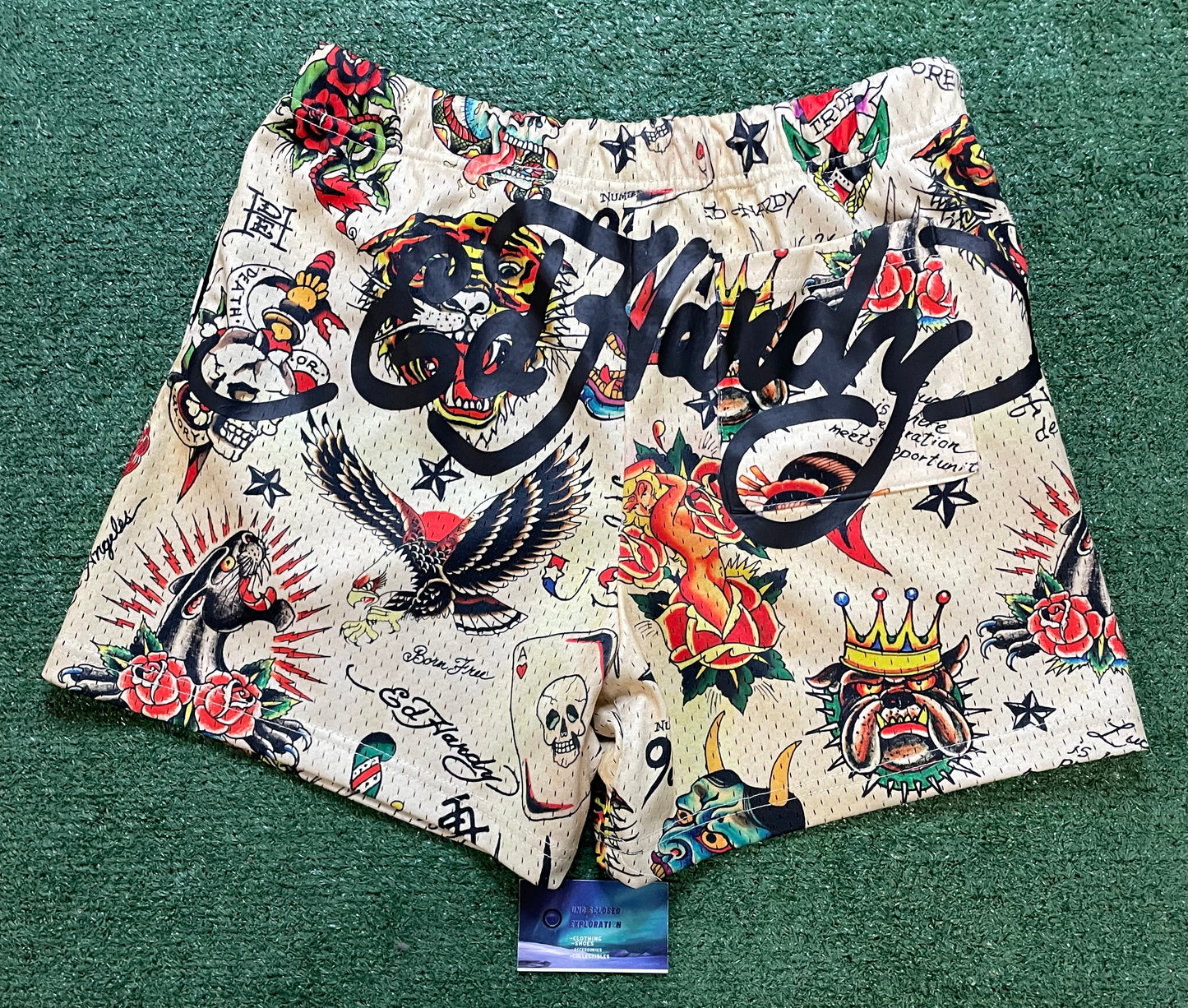 Ed Hardy flashboard shorts