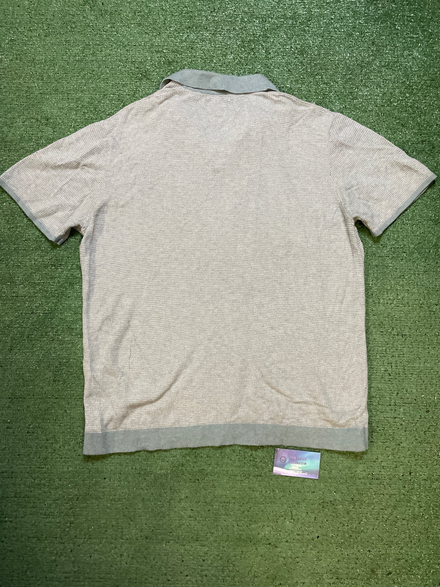 Marine layer  light green polo