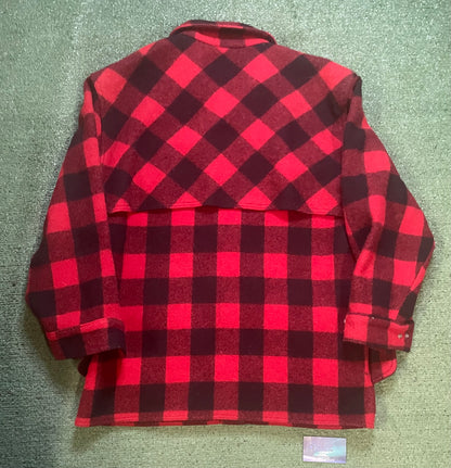 Vintage Shaman Outfitters wool red plaid jacket
