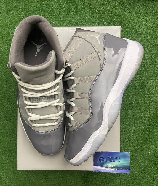 Jordan 11 Cool Grey 11 Men/12.5 Women “Preowned”