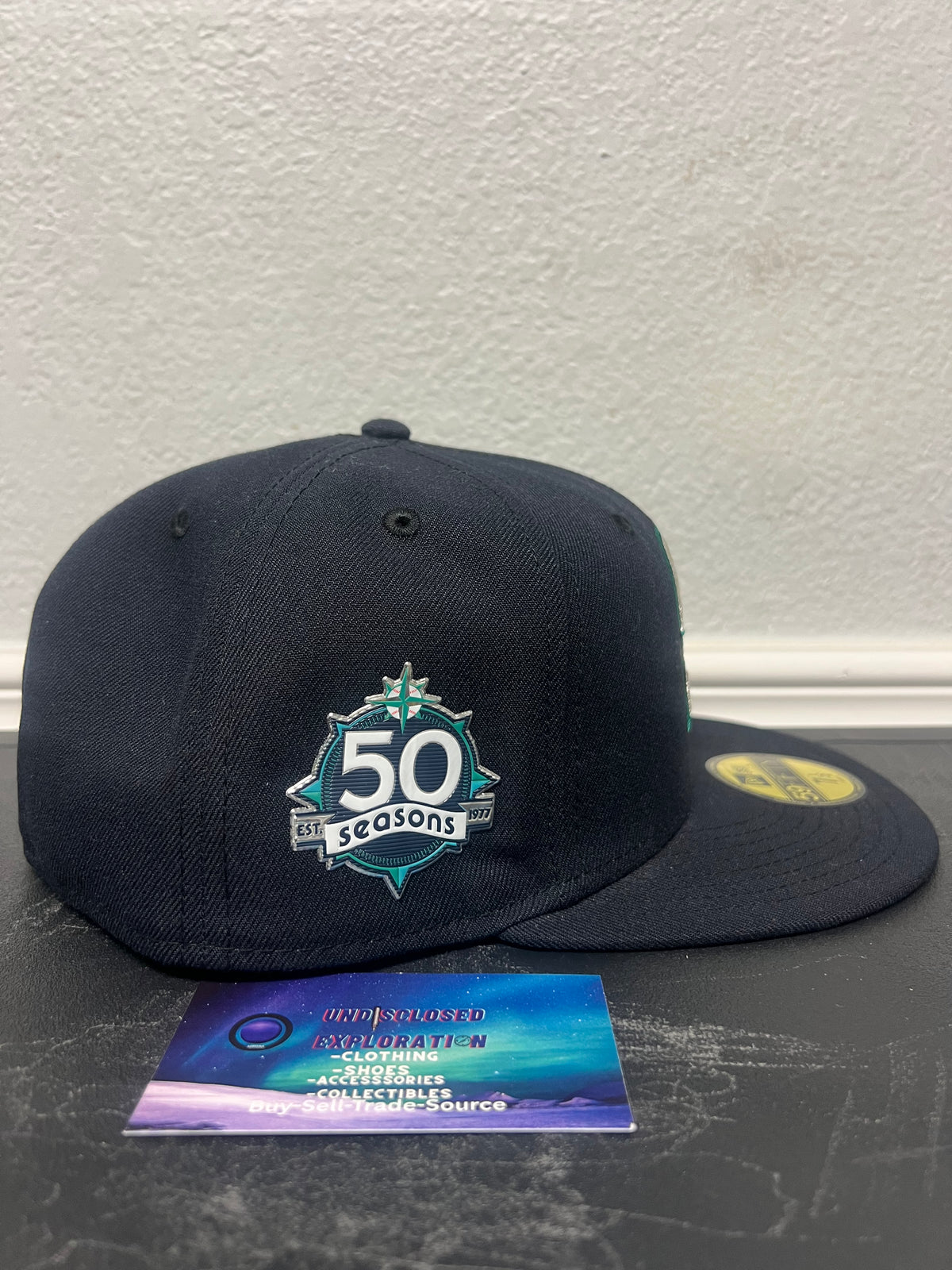 Seattle Mariners 50 season new era fitted hat