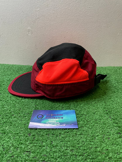 Ciele GoCap red orange black 5 panel hat
