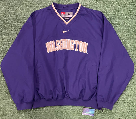 Vintage 1990s UW University of Washington Nike center swoosh crewneck