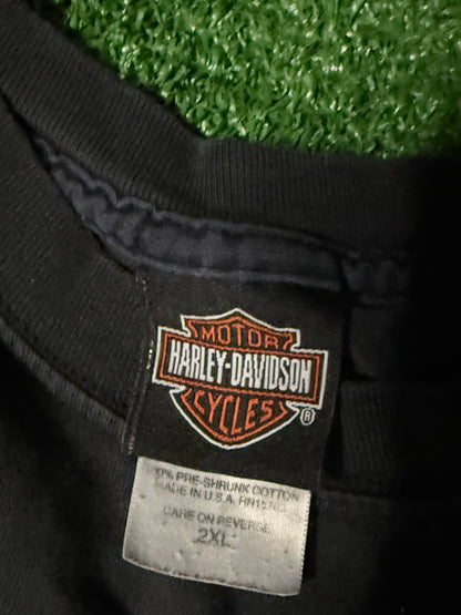 Vintage Harley Davidson Skull Shirt