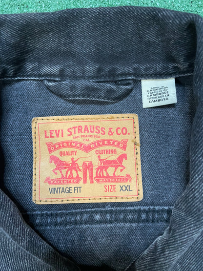 Levi black Jean jacket