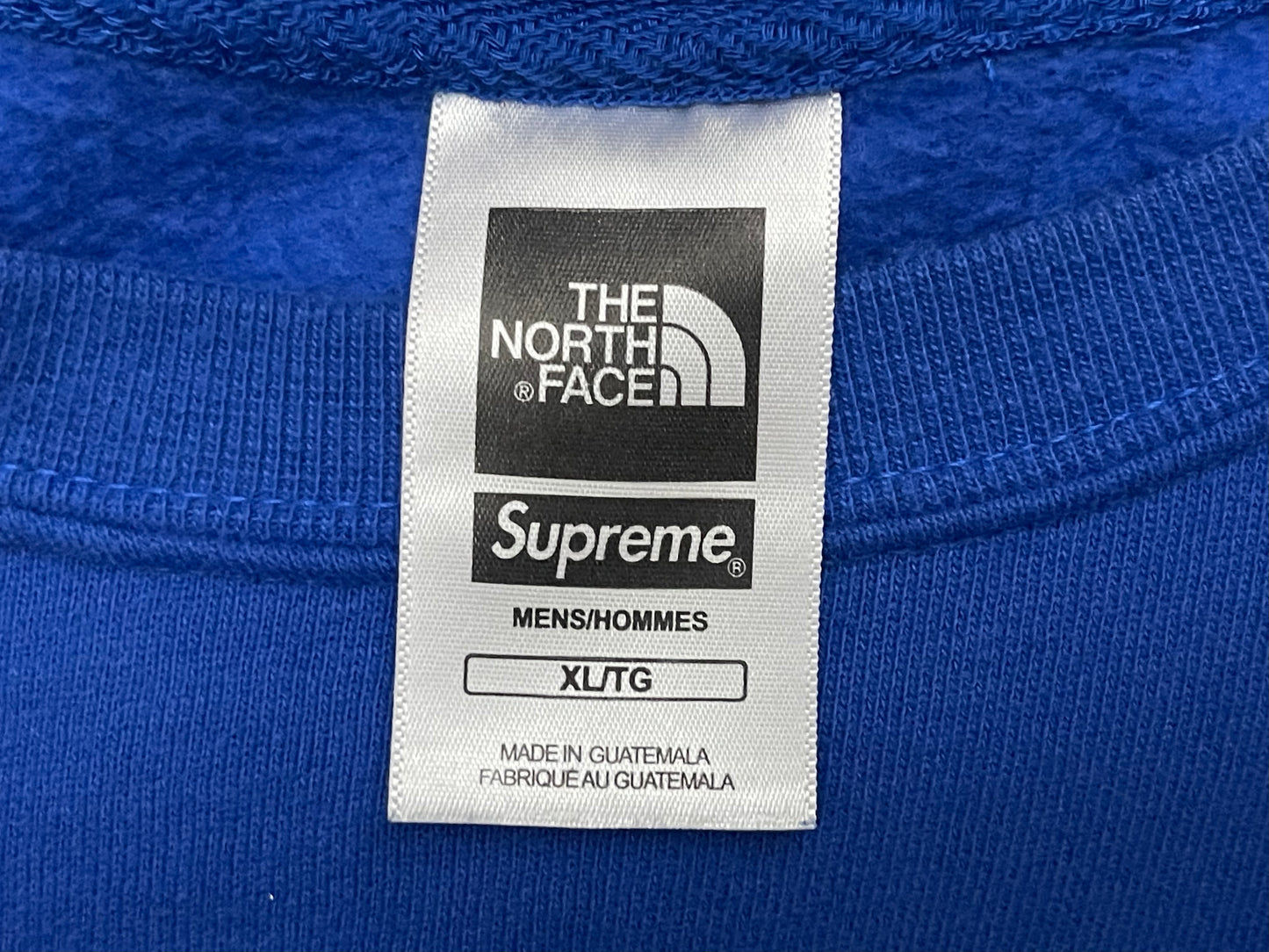 Supreme The North Face Mountain Crewneck Royal