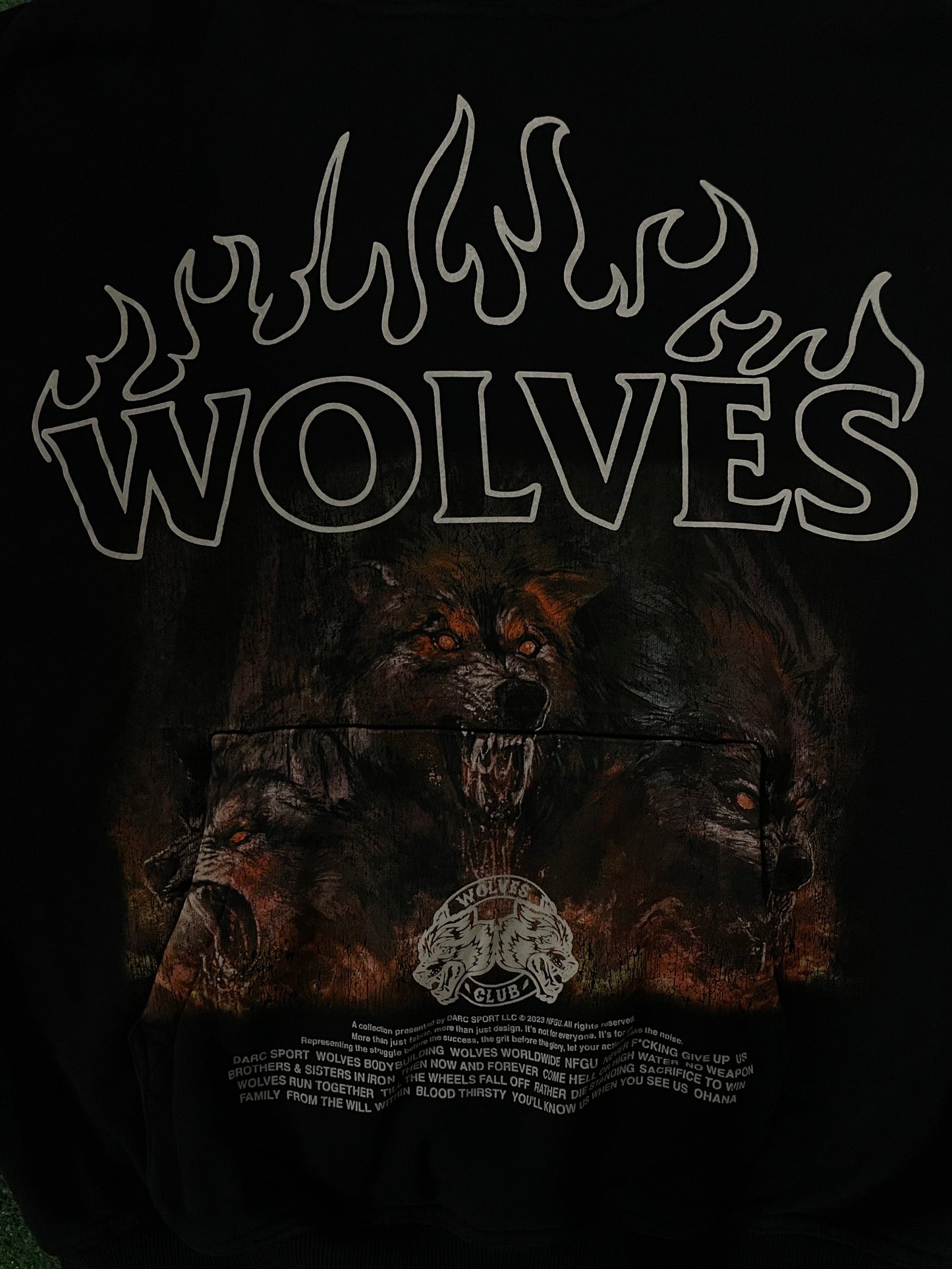 Darc Sport Wolves ohana hoodie