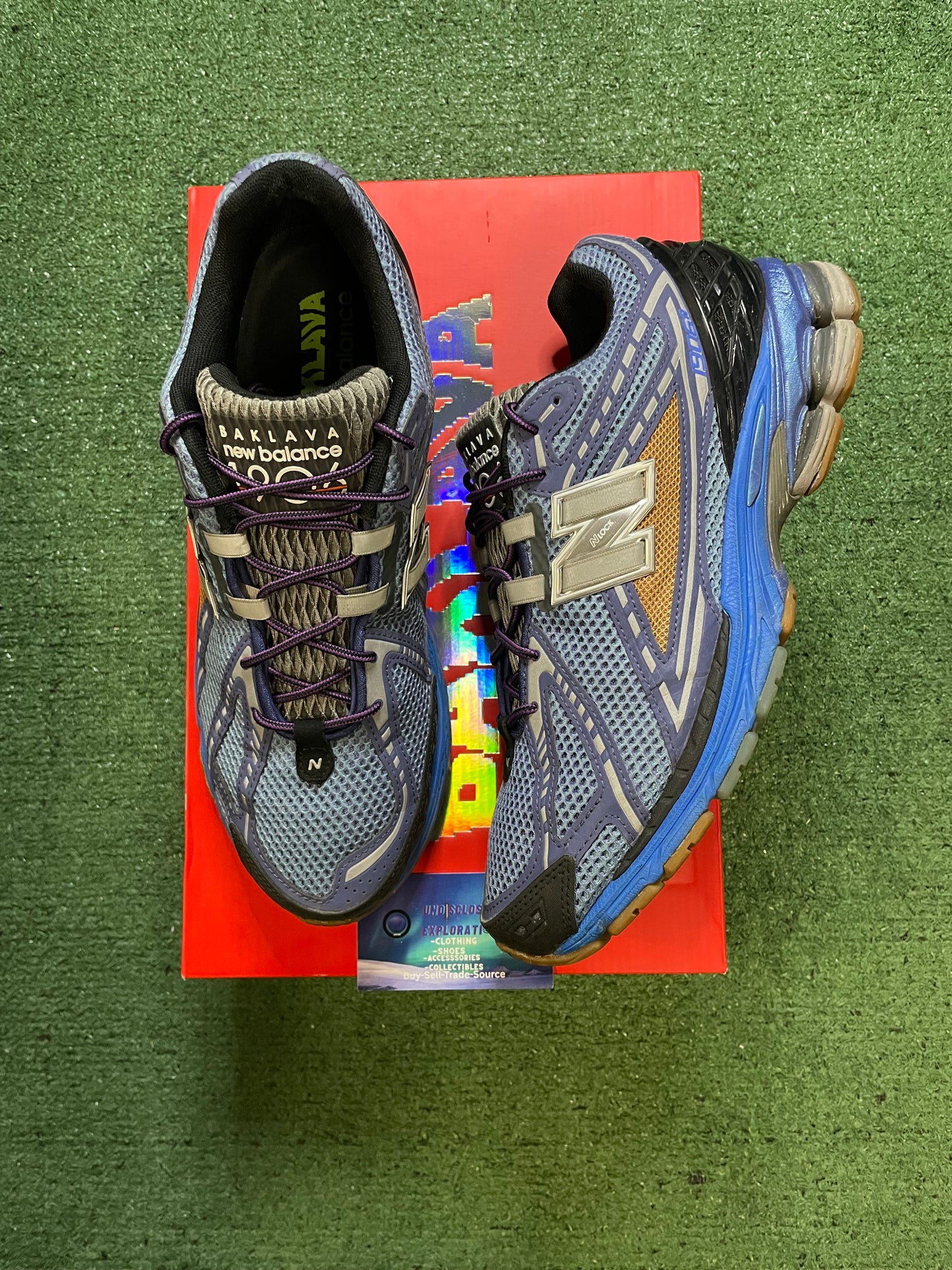 New Balance 1906R action Bronson Medusa Azul 11.5men/13women