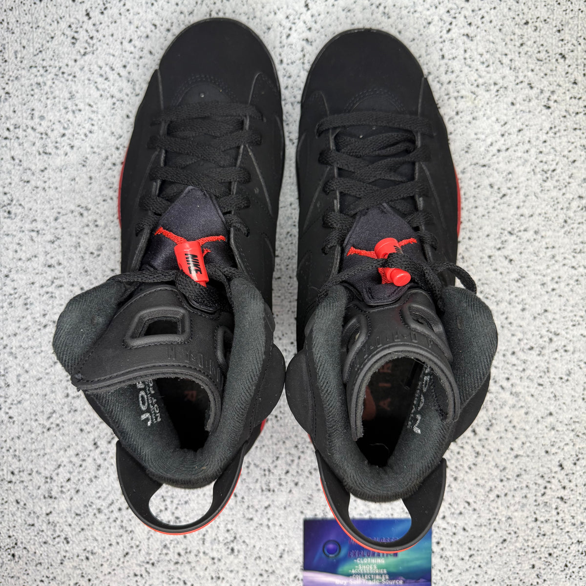 Jordan 6 Infrared Salesman 8 Men “Preowned”