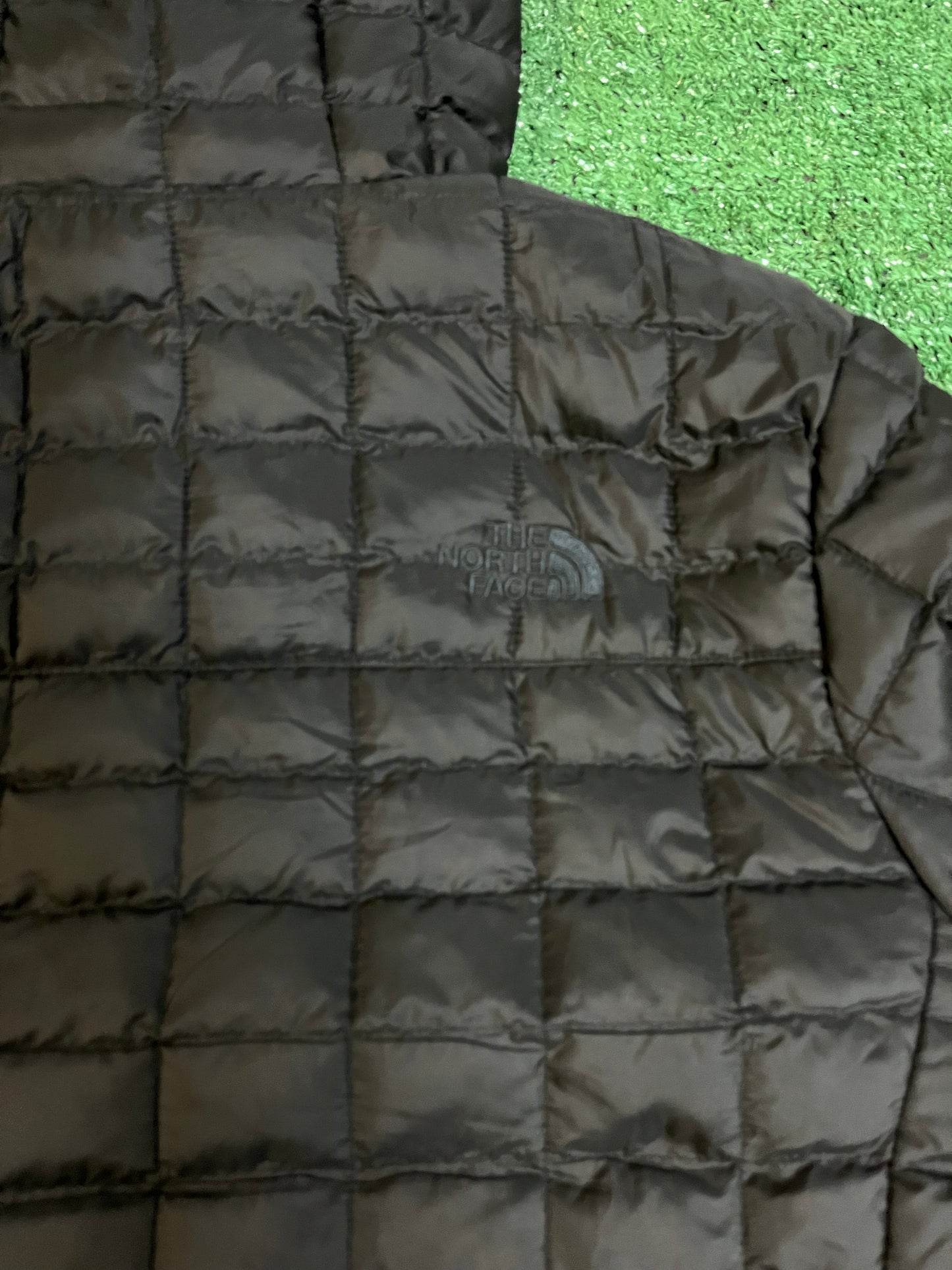 North Face Black thermoball Quilted Puffer Jacket