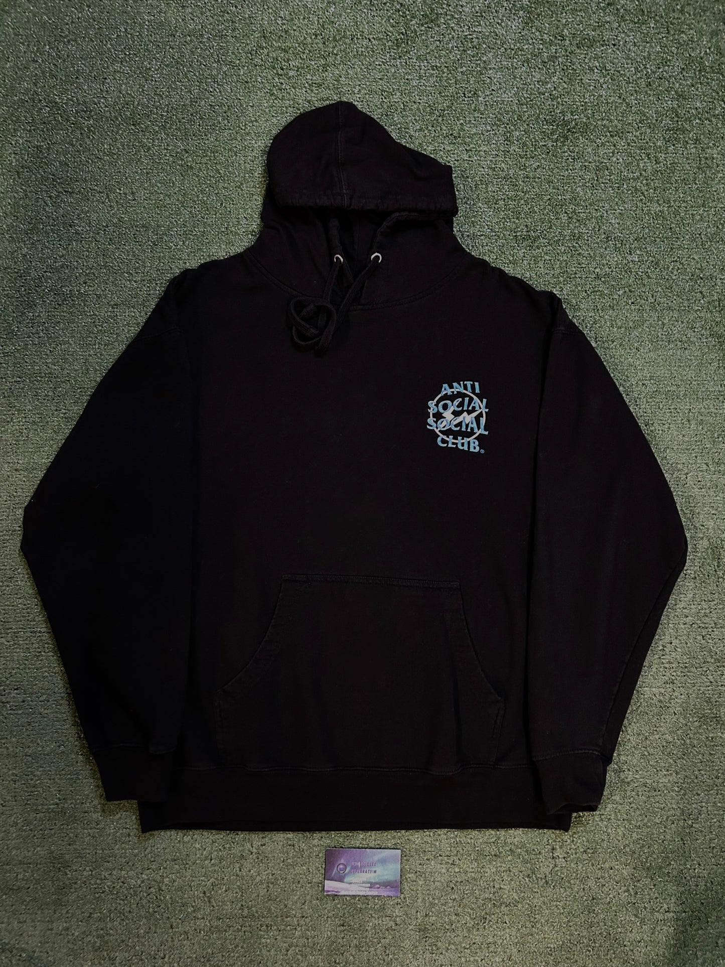 Anti social social club x fragment hoodie