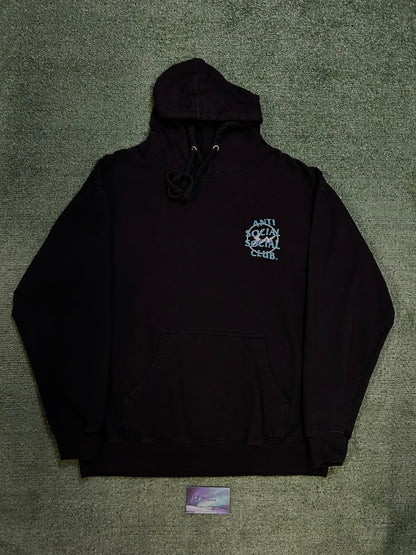 Anti social social club x fragment hoodie