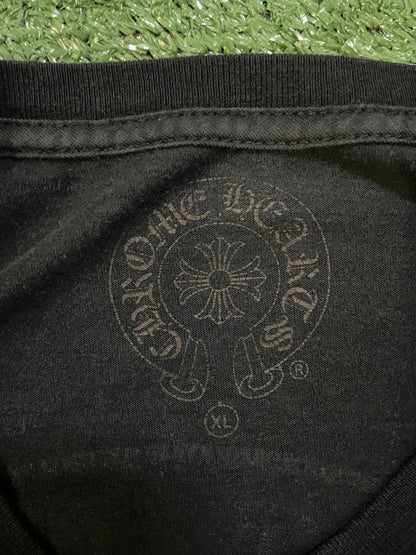 Chrome Hearts horseshoe black tee