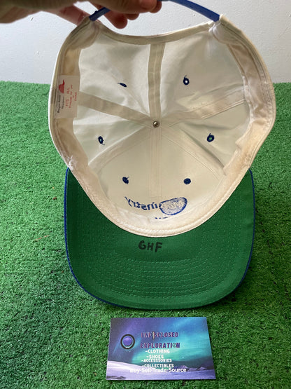 Vintage McKinstry Safety Team blue embroidered hat