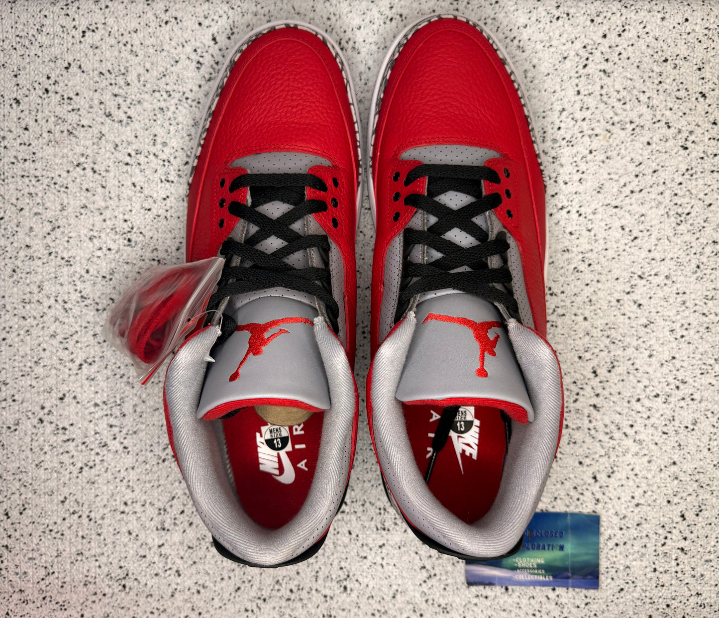 Jordan 3 Unite Red Cement