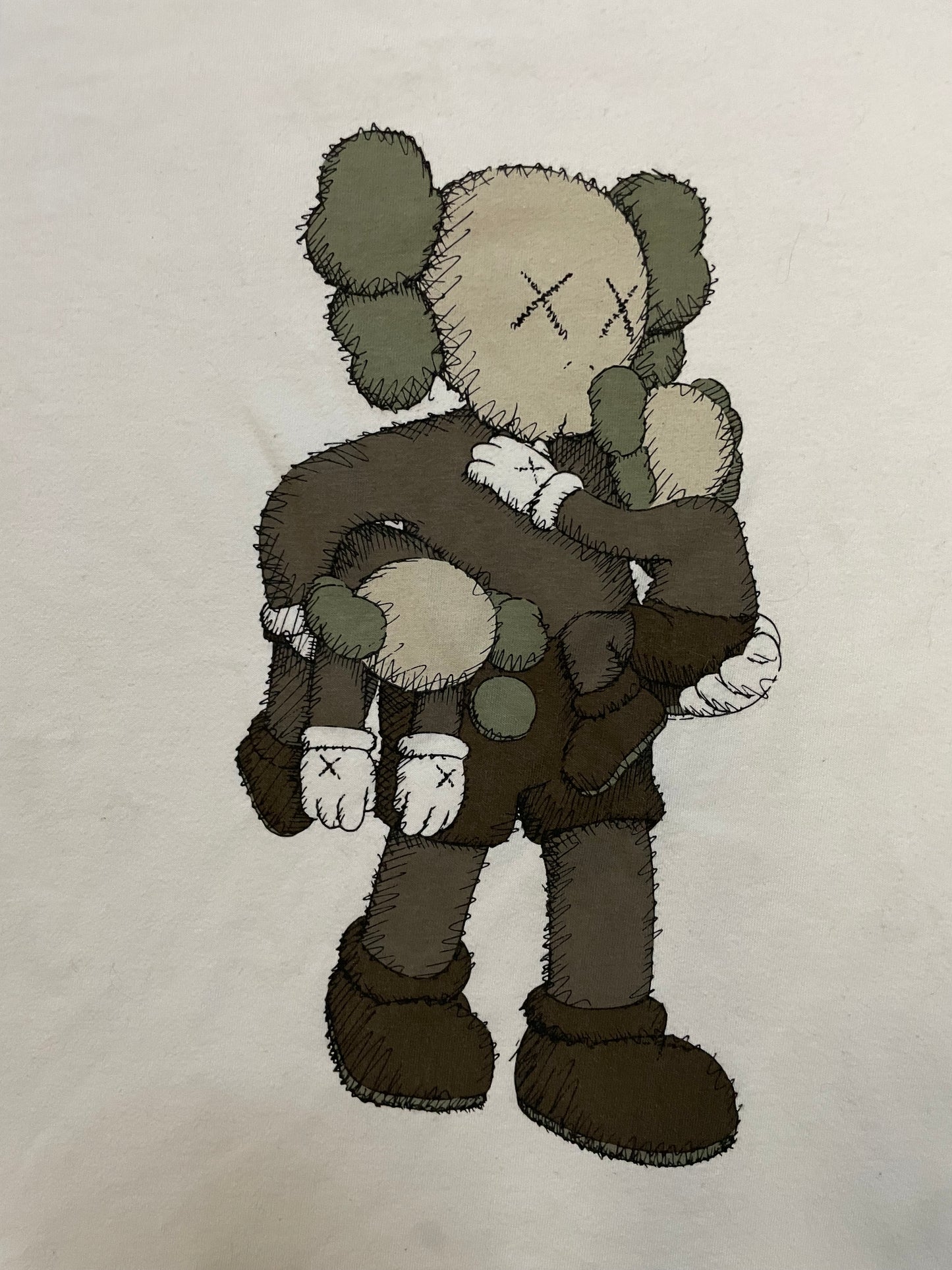 Kaws X Uniqlo clean slate tee