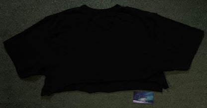 Gv Gallery Gold+Vintage black cropped tee