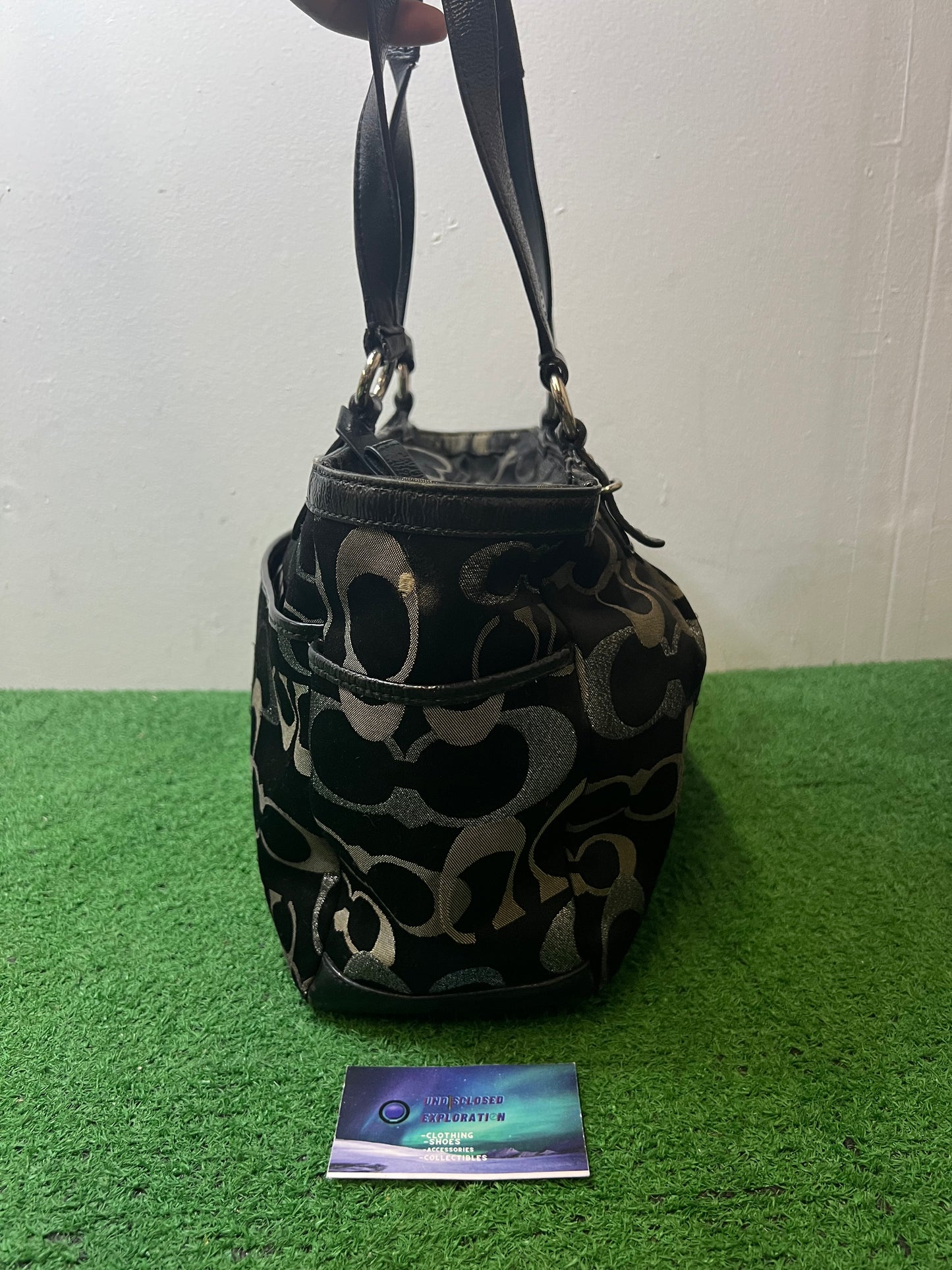 Coach Siganture gallery tote bag