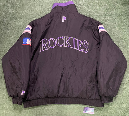 Vintage 1990s Colorado Rockies reversible jacket