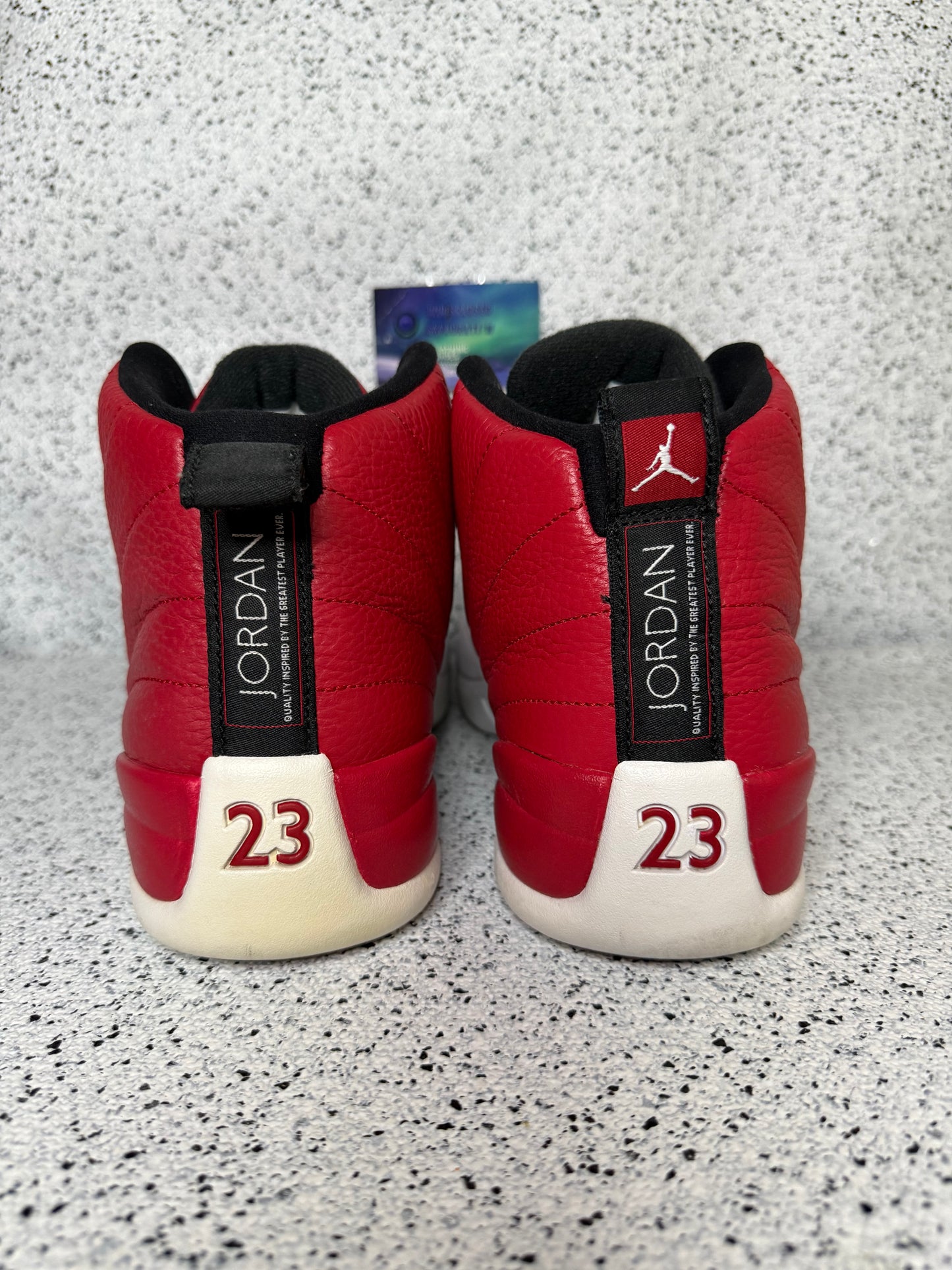 Jordan 12 Gym Red 11 Men/12.5 Women “Preowned”