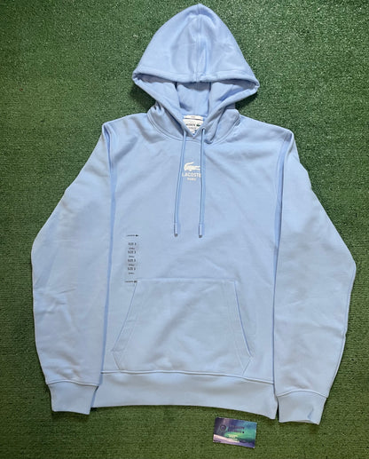 Lacoste Paris light blue hoodie