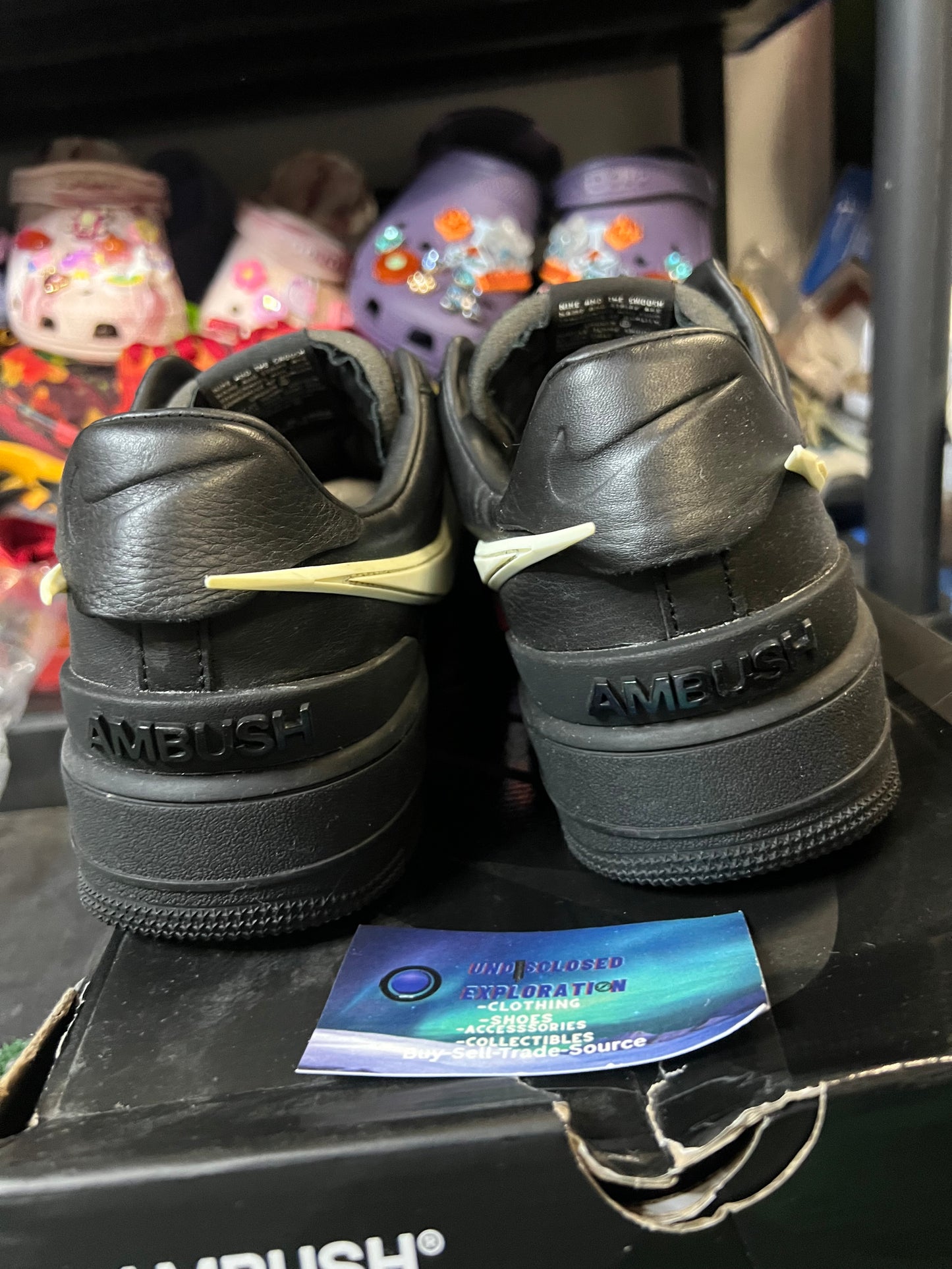 Nike X Ambush Air Force 1 low black size 12.5men/14women