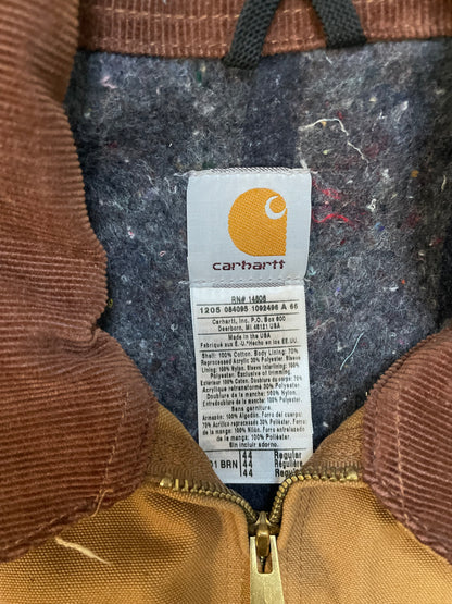 Vintage 2000s Carhartt Detroit tan jacket