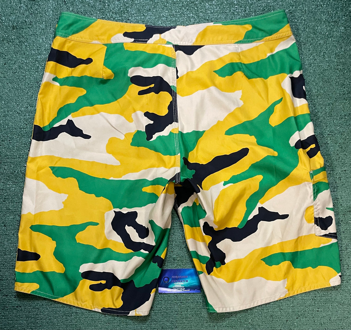 Stussy camo boardshorts
